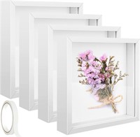 15x11x2.5in 4 Pack Shadow Box Picture Frame 3D