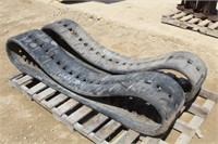 Skid Steer Rubber Tracks, Fits T-190 Skid Steer