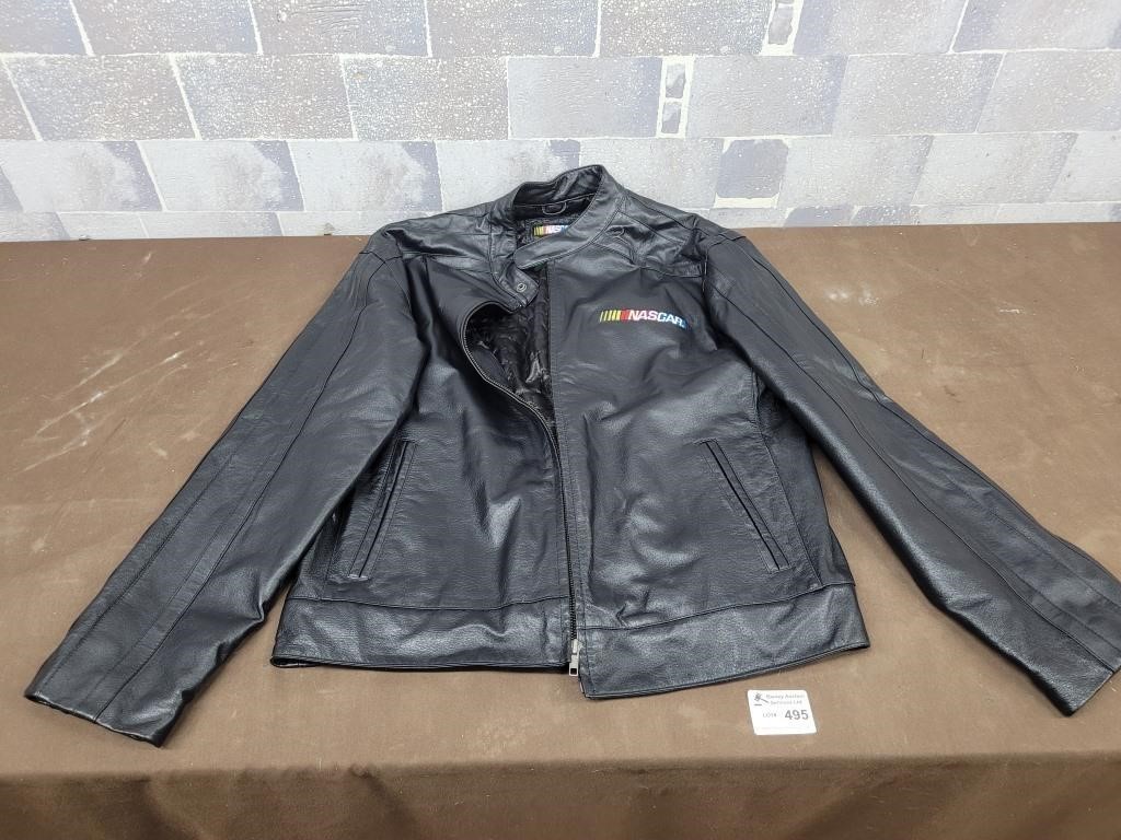 NASCAR leather jacket size M