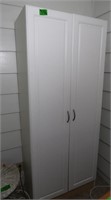 2 Door, 5 Shelf Pressed Wood Cabinet-29 3/4" W x