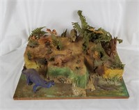 Custom Dinosaurs Prehistoric World Diorama