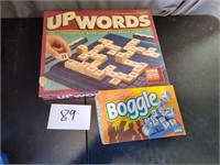 Boggle & Upwards Word Games