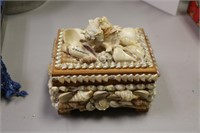 Swiss Made Music Box Jewelry Box of Shells