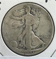 1921S Liberty Half Dollar Key Date