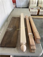 Oak wood builder lot