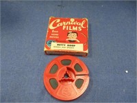 Bety Boop 8mm vintage film reel.