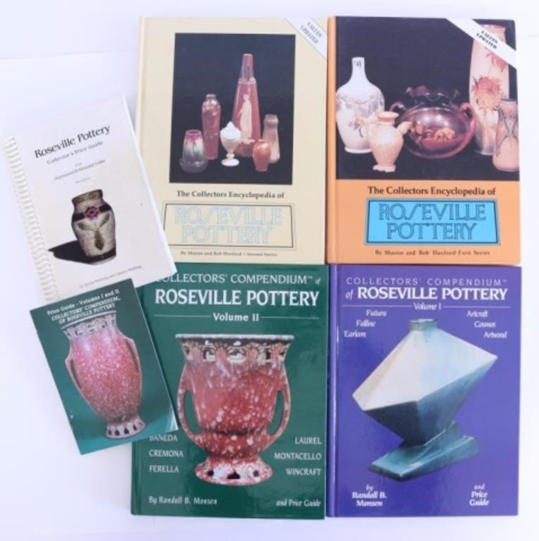 Roseville Pottery Collectors Guidebooks