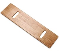 Wooden Slide Transfer Board with Handles, 500 lb