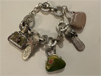 HEAVY ENAMELED FASHION BRACELET