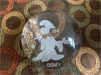 Disney Paper weight glass