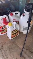 Bug stop, weed killer & sprayer