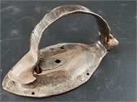 Antique leg iron of 17th century design, est. reta