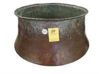 Large, copper pot