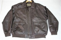 XL Leather Orvis Jacket
