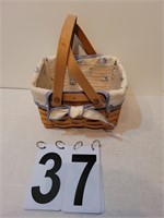 Longaberger Basket 1999 Sea Shell