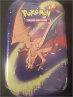 SEALED POKEMON TIN WITH PACKS INSIDE