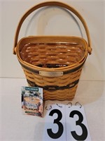 Longaberger Basket 1998 Glad Tidings