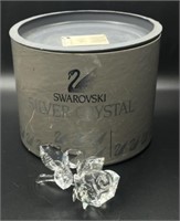Swarovski Crystal Rose with Box