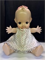 Ceramic Cupie Doll 16” tall 
Dress need’s