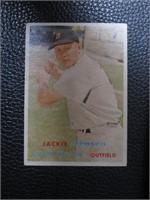 1957 TOPPS #220 JACKIE JENSEN RED SOX