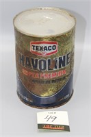 Texaco Havoline Quart Can
