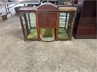 Bookcase & Fancy Curio Cabinet