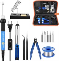 NEW $53 Soldering Iron Set w/Case