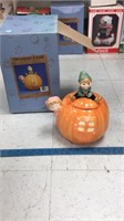 Peter Peter pumpkin eater cookie jar