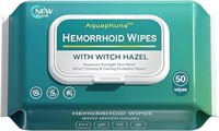 2 pack Aquaphuna Hemorrhoid Wipes | Hemorrhoid Tre