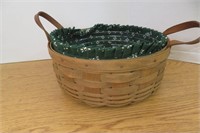 Vintage Longaberger 1883 Basket & Liner