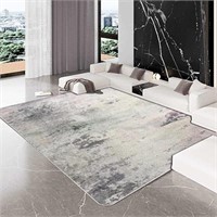 ASIinnsy Soft Abstract Area Rugs Non-Slip Carpet f