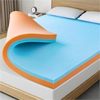 SEALED - Maxzzz 3 Inch Mattress Topper Queen, Gel