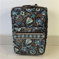 Retired Vera Bradley JAVA BLUE Luggage Rolling