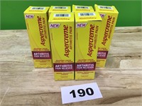 Aspercreme Arthritis Pain Relieving Cream lot of 6