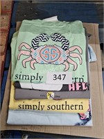 5ct simply southern shirts asst size