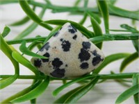 DALMATION JASPER CABOCHON ROCK STONE LAPIDARY SPEC