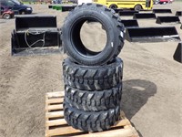 10-16.5 Skid Steer Tires (Qty. 4)