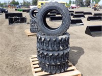 12-16.5 Skid Steer Tires (Qty. 4)