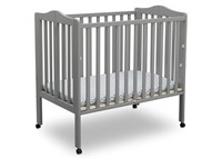 Delta Children Folding Portable Mini Baby Crib