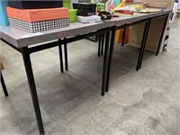 4 Decorative Laminate Topped Restaurant Tables