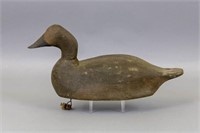 Hen Canvasback Duck Decoy by Unknown Carver from