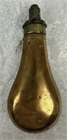 Vintage Brass & Copper Powder Flask