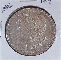 1886 MORGAN DOLLAR