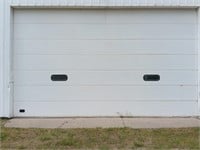 24' 2" x 14' insulated garage door w/ opener