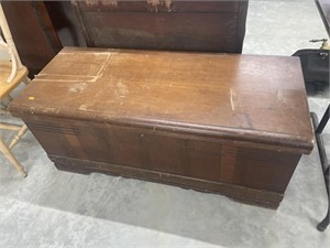 Vintage blanket chest