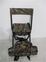 Realtree Folding Chair and Camo Belt Bag