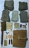 Big Lot Of Military Items