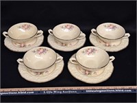 CROWN DUCAL PICARDY Set for 5-1930s