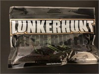 LUNKERHUNT 4'' SPICY REVEALER TUBE BLACKNEON 6PACK