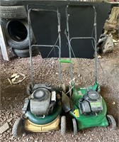 2 Push Mowers